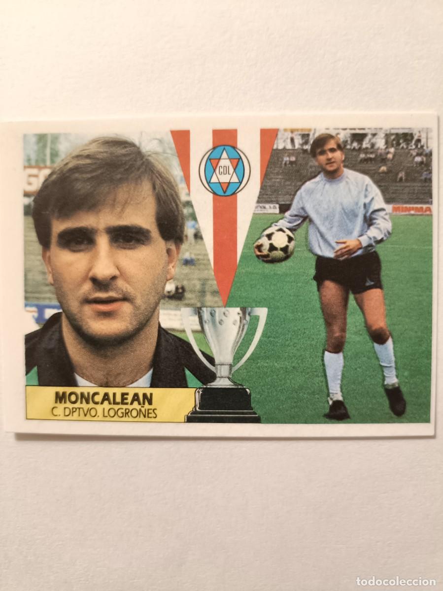 Cromos de f&uacute;tbol: MONCALEAN C.D. LOGRO&Ntilde;ES LIGA 87/88 ESTE - Foto 1