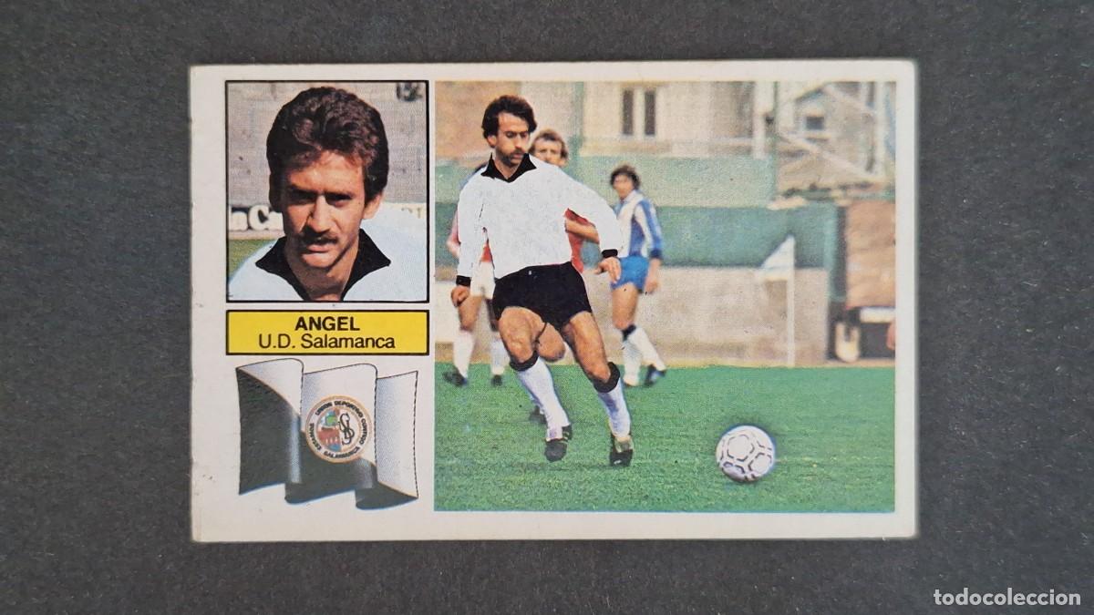 Cromos de f&uacute;tbol: L4 ANGEL U. D. SALAMANCA FICHAJE 13 LIGA ESTE 1982 1983 82 83 DEPEGADO RECUPERADO