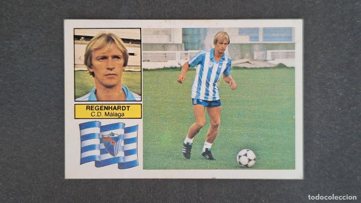 Figurine di Calcio: L4 REGENHARDT C. D. MALAGA FICHAJE 20 LIGA ESTE 1982 1983 82 83 DEPEGADO RECUPERADO