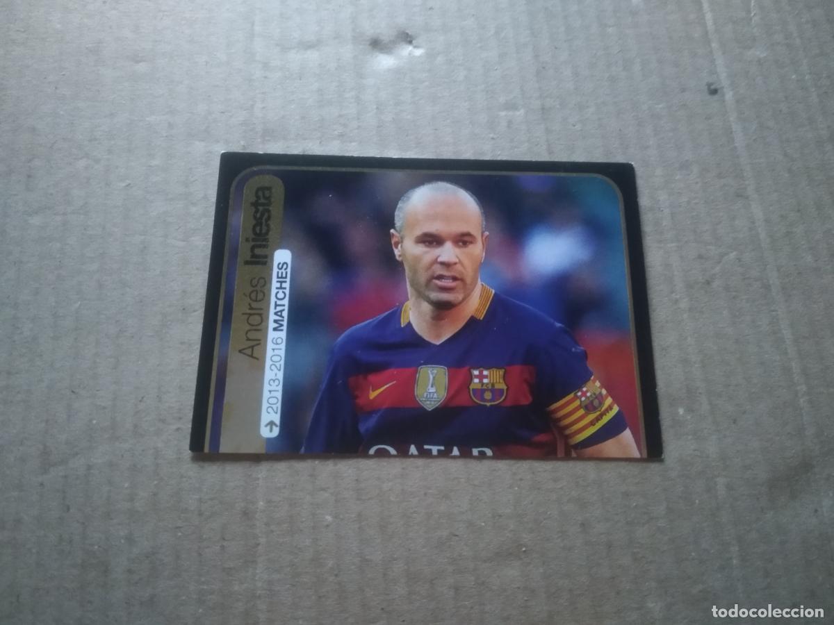 Figurine di Calcio: 367 INIESTA BARCELONA BAR&Ccedil;A CROMO FUTBOL PANINI 2016-2017 FIFA 365 16-17