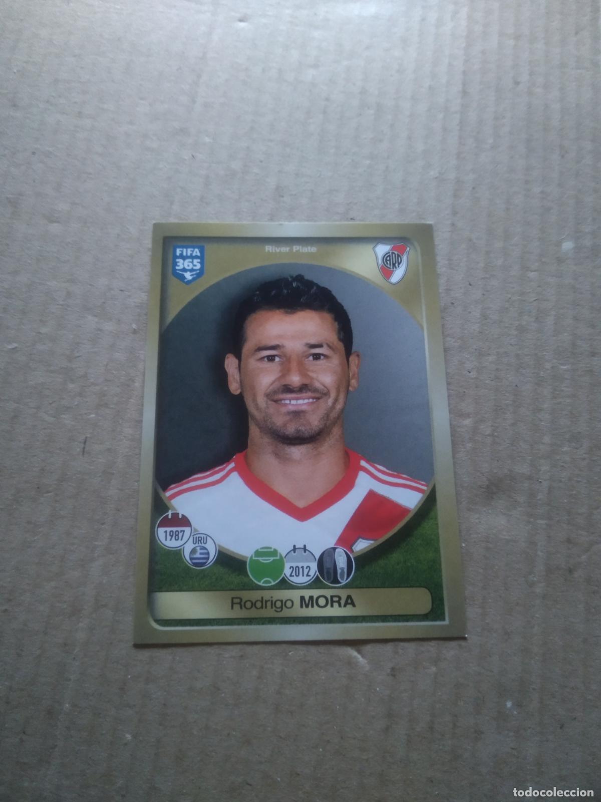 Figurine di Calcio: 556 RODRIGO MORA RIVER PLATE CROMO FUTBOL PANINI 2016-2017 FIFA 365 16-17