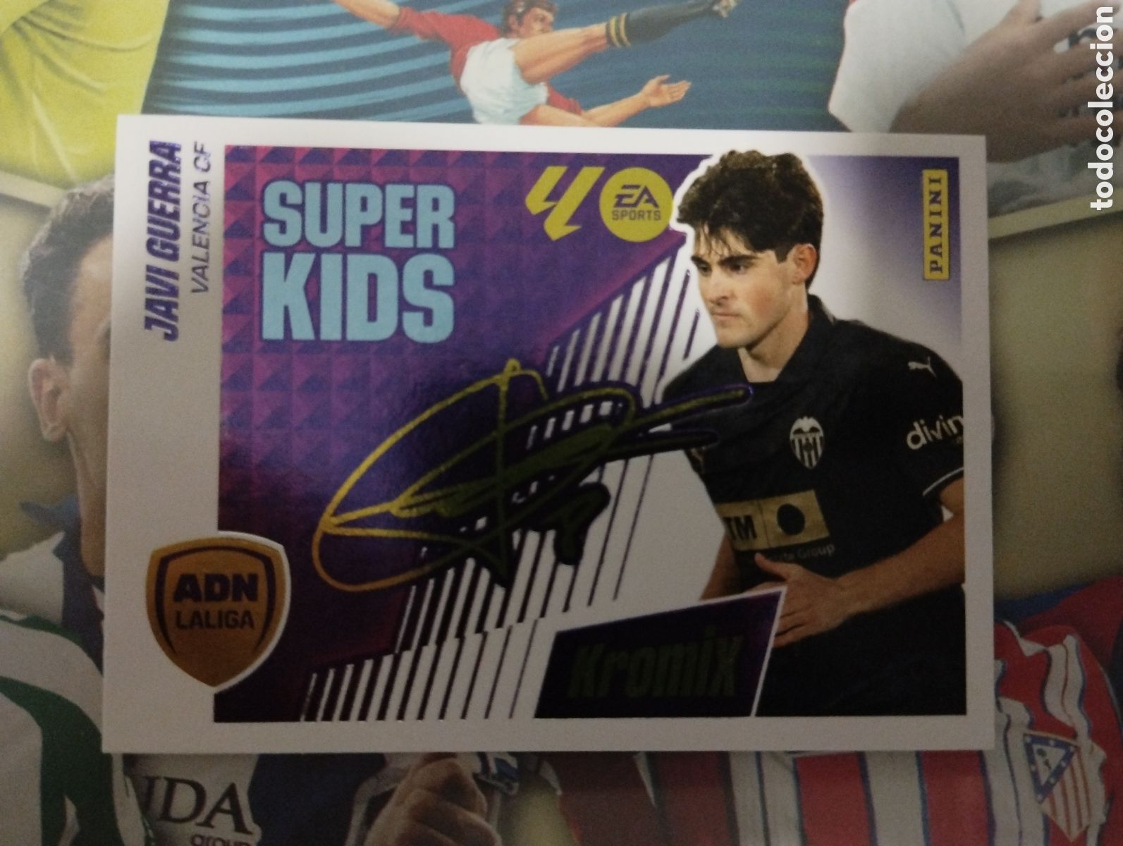 Fu&szlig;ball-Sticker: LIGA ESTE 2025 2026 25 26 - PANINI - N&ordm; K 12 JAVI GUERRA VALENCIA KROMIX