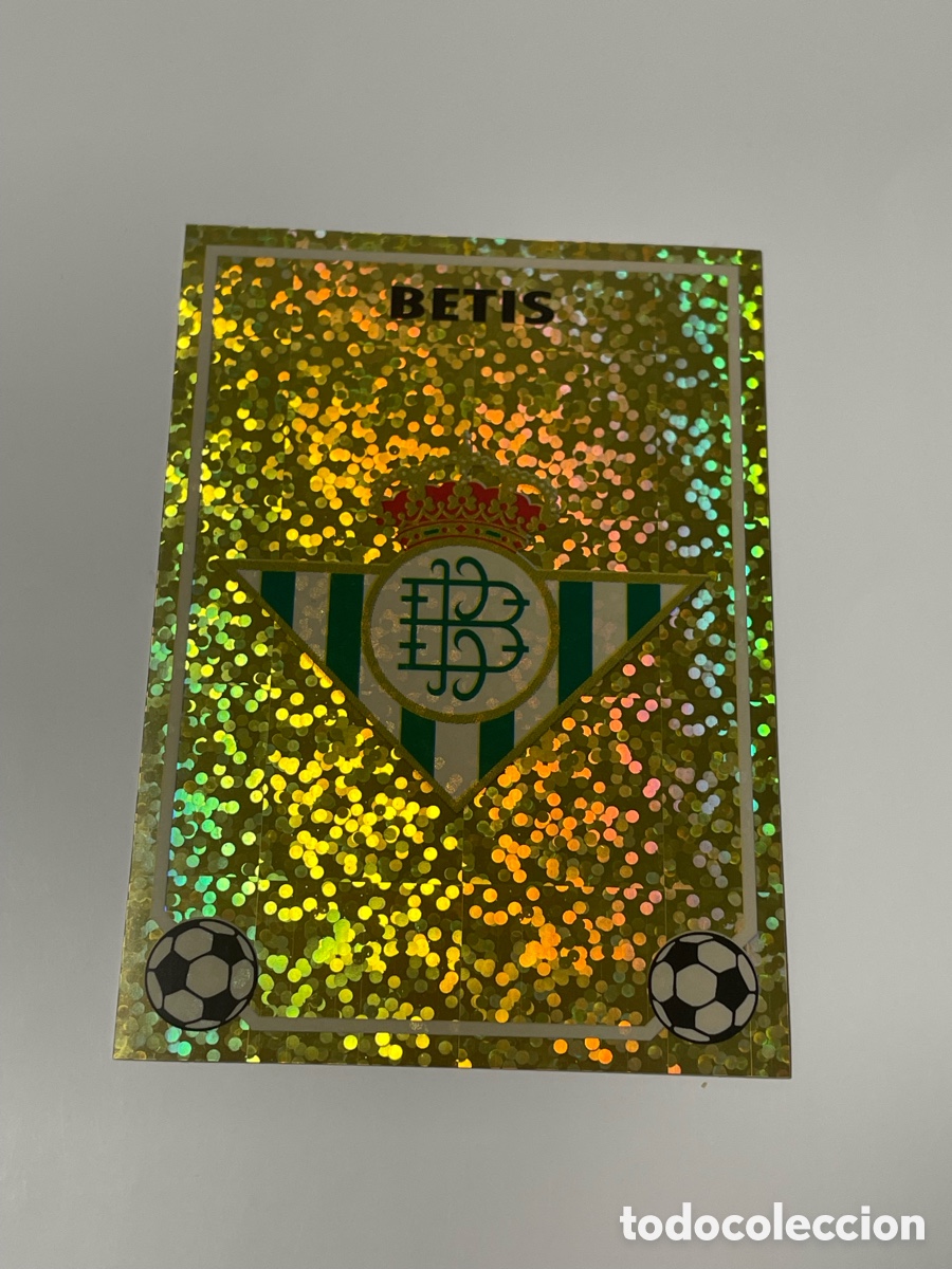 Cromos de F&uacute;tbol: Escudo Betis 1996/97 Panini #R
