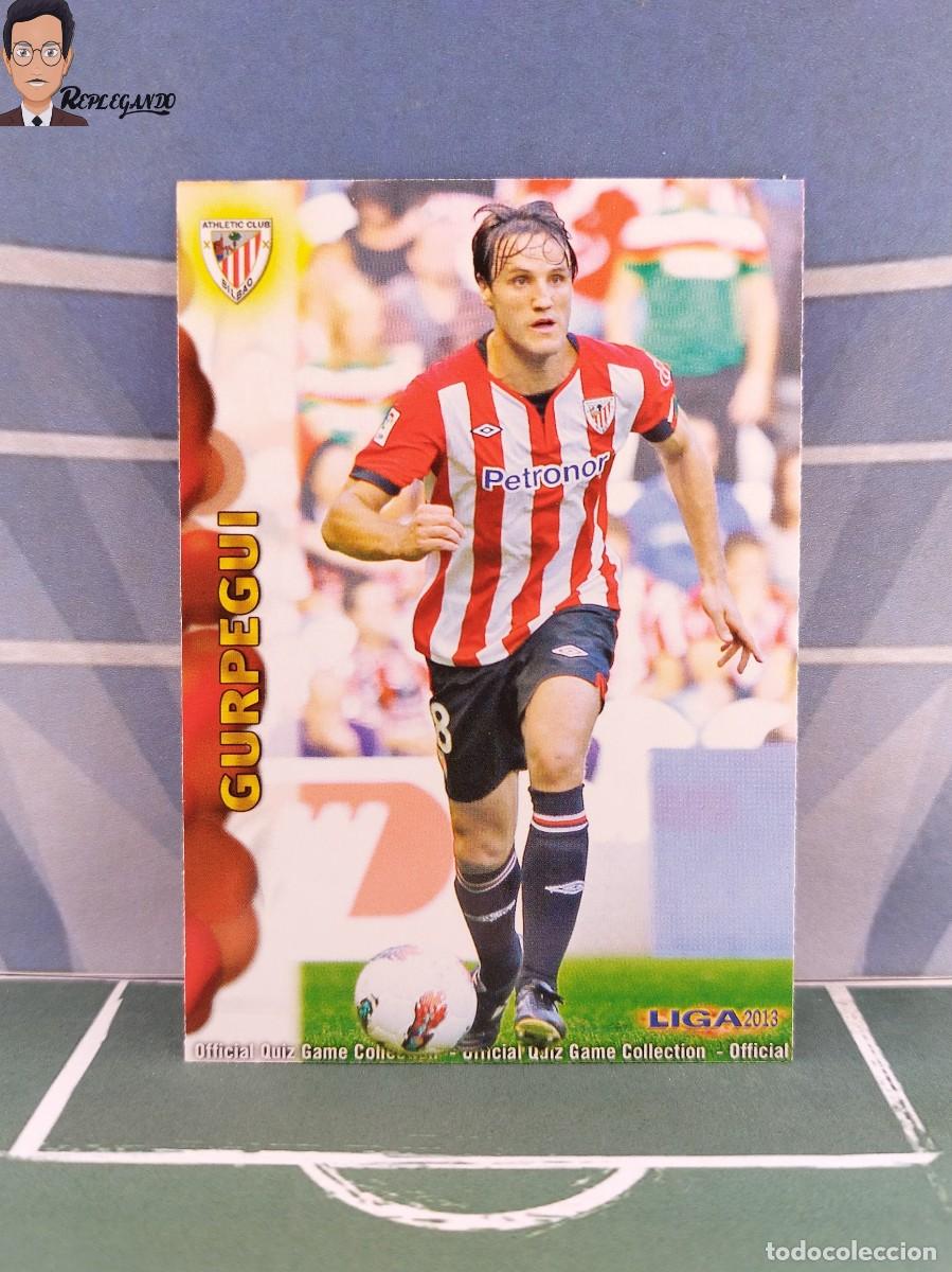 Figurine di Calcio: GURPEGUI N&ordm; 253 (ATHLETIC CLUB BILBAO) MUNDICROMO 2012 2013 FICHAS QUIZ LIGA 12 13 CARD CROMO LFP