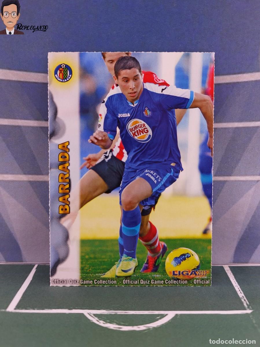 Figurine di Calcio: BARRADA N&ordm; 285 (GETAFE) MUNDICROMO 2012 2013 FICHAS QUIZ LIGA 12 13 CARD CROMO FUTBOL