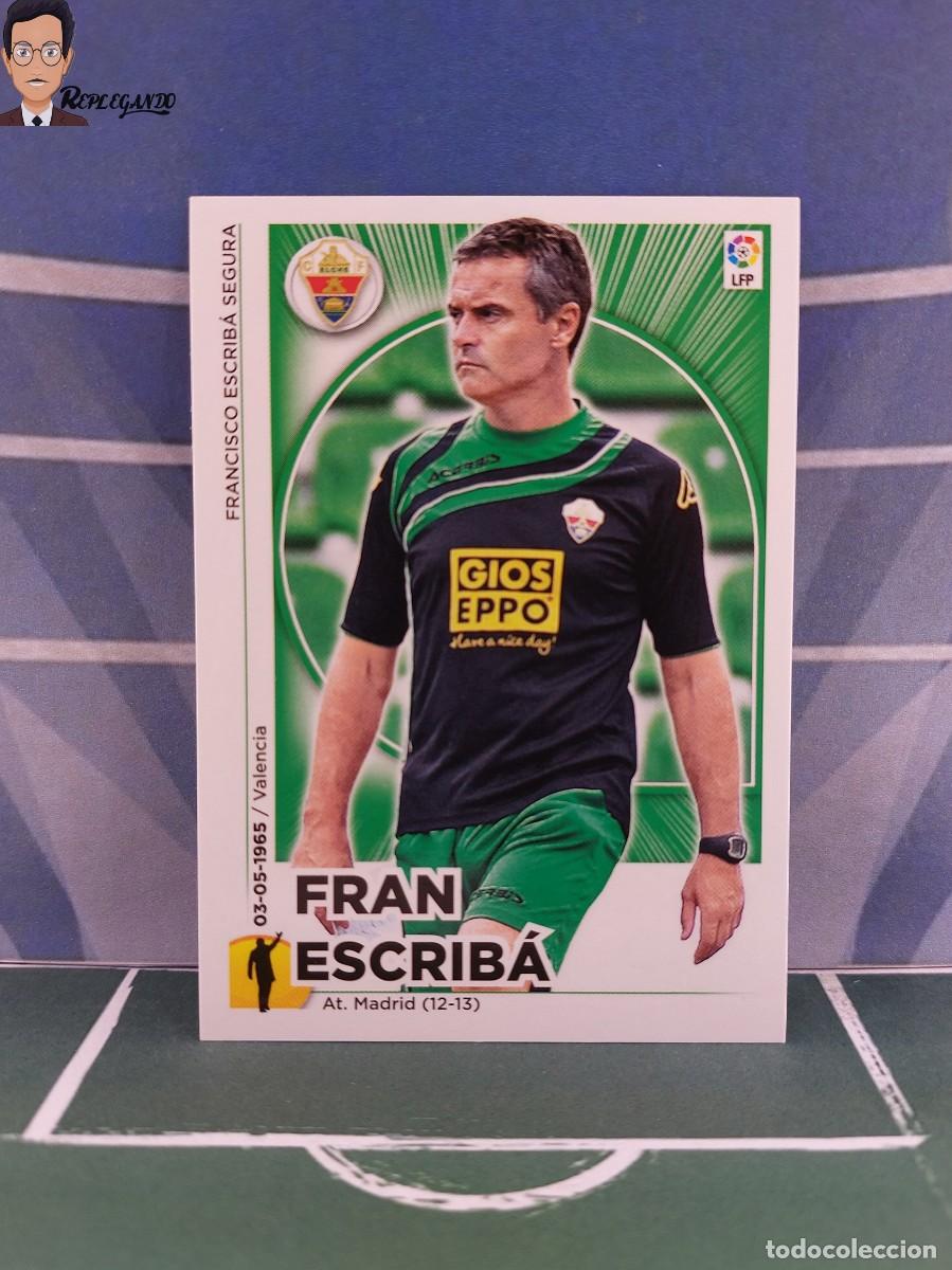 Figurine di Calcio: FRAN ESCRIBA N&ordm; 22 (ELCHE) LIGA ESTE 2014 2015 PANINI 14 15 CROMO F&Uacute;TBOL BBVA (SIN PEGAR)