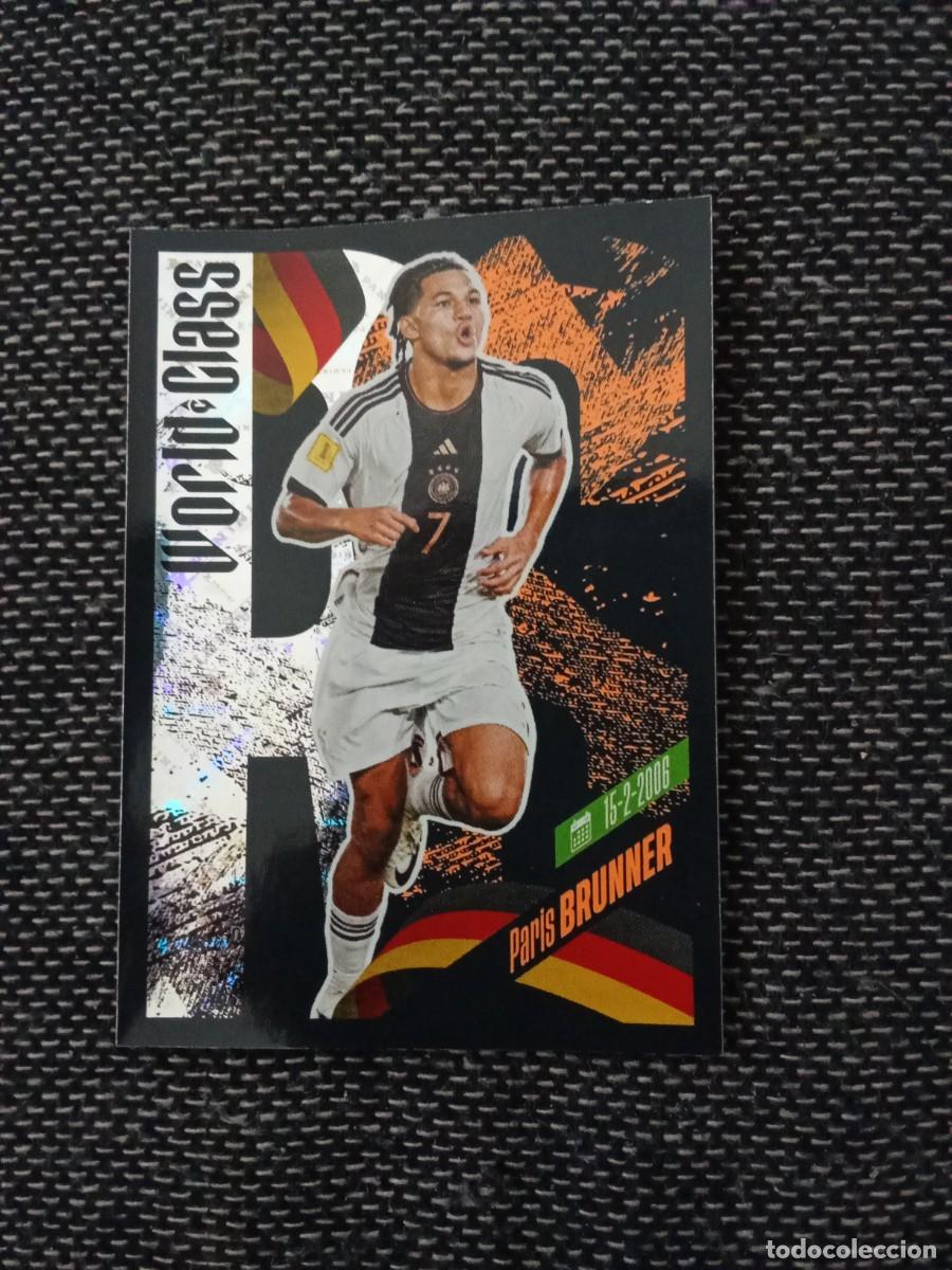 Cromos de f&uacute;tbol: 376 brunner Alemania world class the game changers Panini 2024