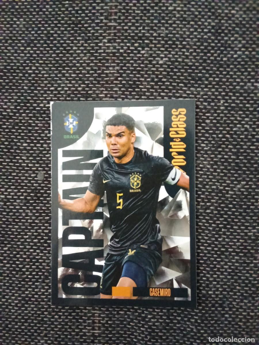 Figurine di Calcio: 55 Casemiro brasil captain world class the game changers Panini 2024