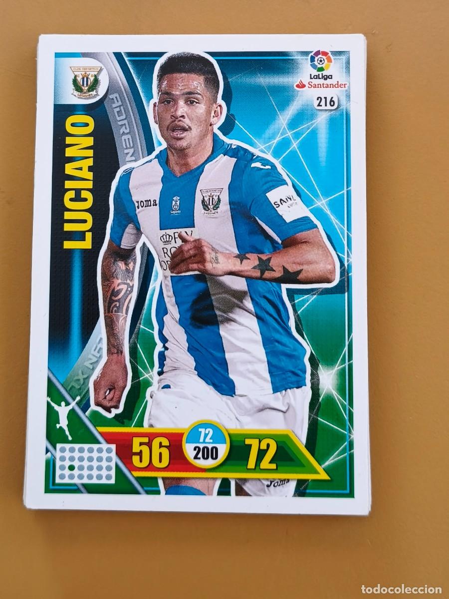 Cromos de f&uacute;tbol: luciano, 2016 17 adrenalyn - Foto 1