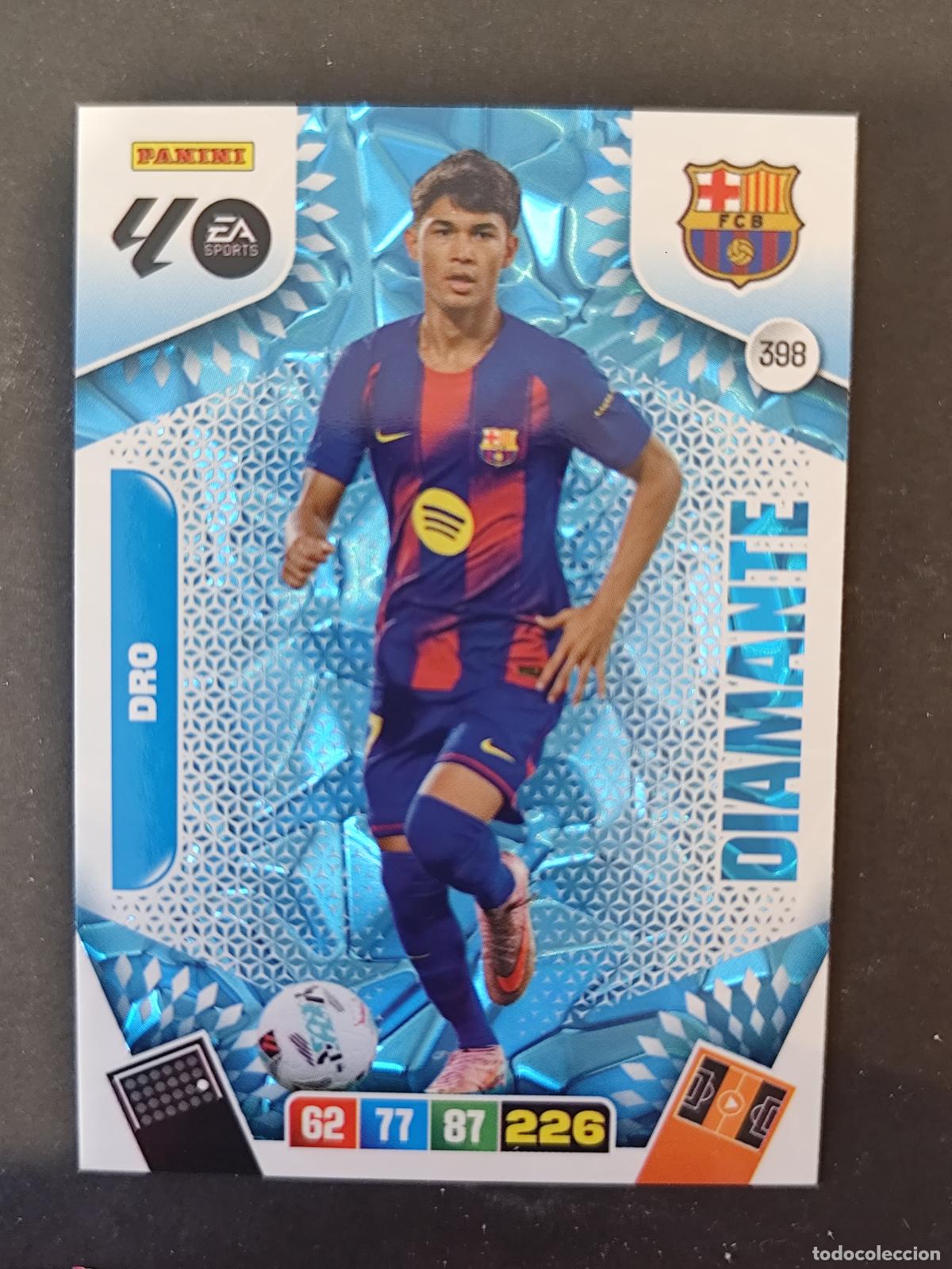 Cromos de Futebol: 398 DRO BARCELONA BAR&Ccedil;A DIAMANTE ADRENALYN 2025 2026 25 26