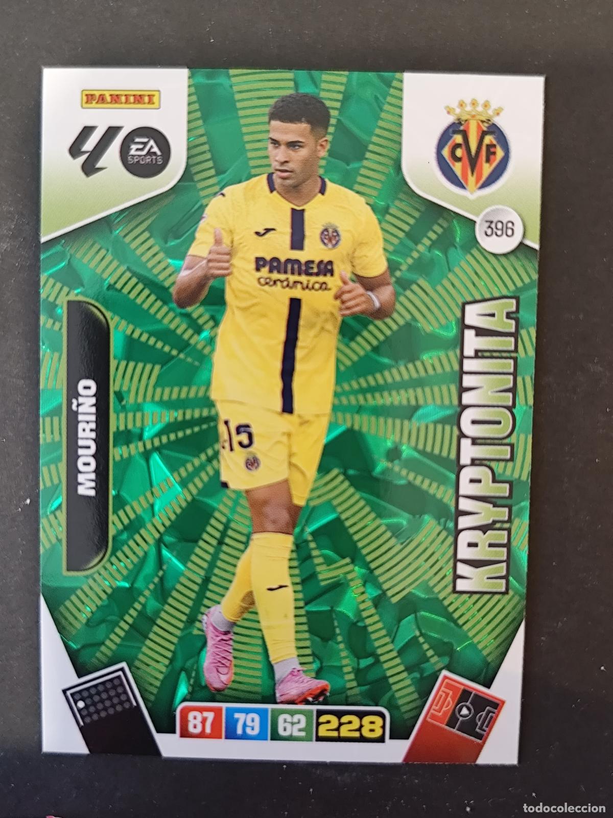 Cromos de F&uacute;tbol: 396 MOURI&Ntilde;O VILLAREAL KRYPTONITA ADRENALYN 2025 2026 25 26
