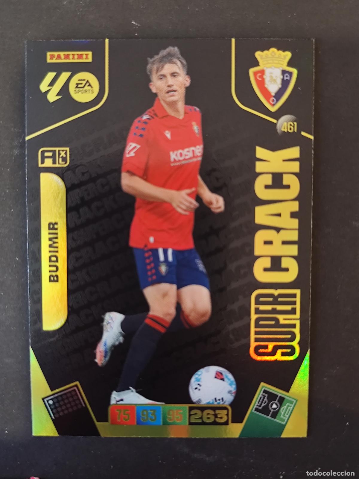 Cartes &agrave; collectionner de Football: 461 BUDIMIR OSASUNA SUPER CRACK ADRENALYN 2025 2026 25 26