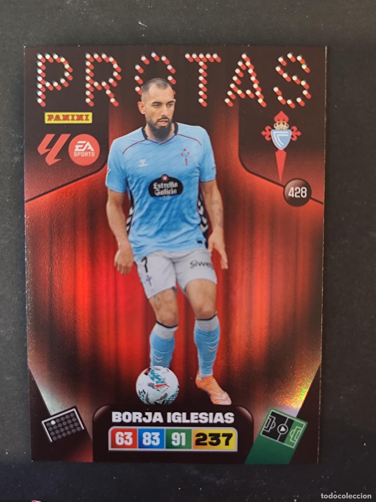 Cromos de F&uacute;tbol: 428 BORJA IGLESIAS CELTA PROTAS ADRENALYN 2025 2026 25 26