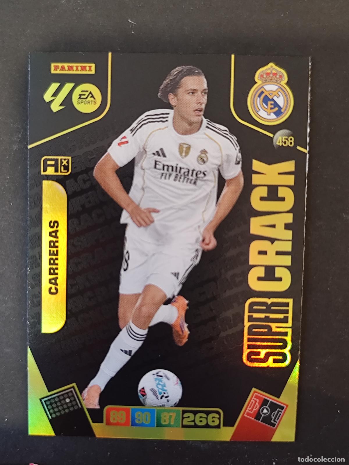 Cromos de Futebol: 458 CARRERAS REAL MADRID SUPER CRACK ADRENALYN 2025 2026 25 26