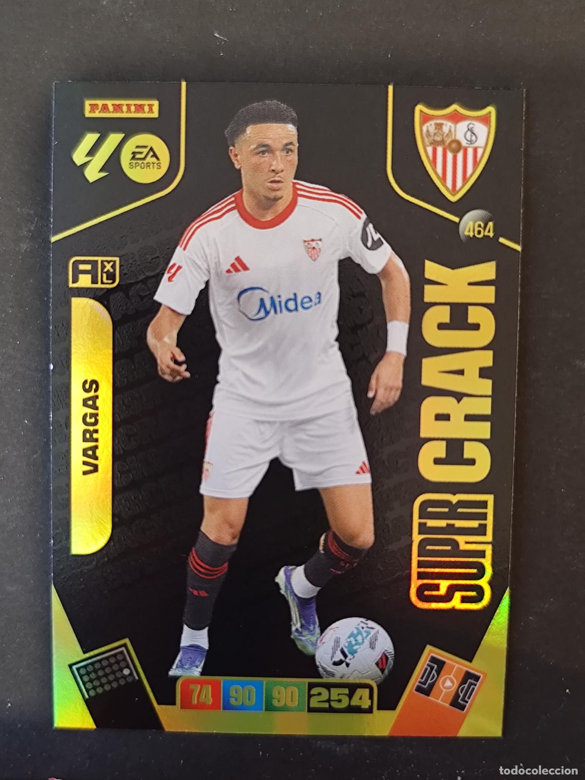 Figurine di Calcio: 464 VARGAS SEVILLA SUPER CRACK ADRENALYN 2025 2026 25 26
