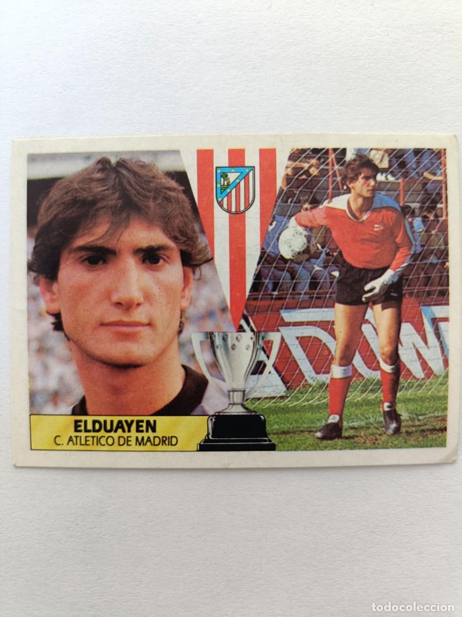 Cromos de Futebol: ELDUAYEN ATLETICO DE MADRID LIGA 87/88 ESTE