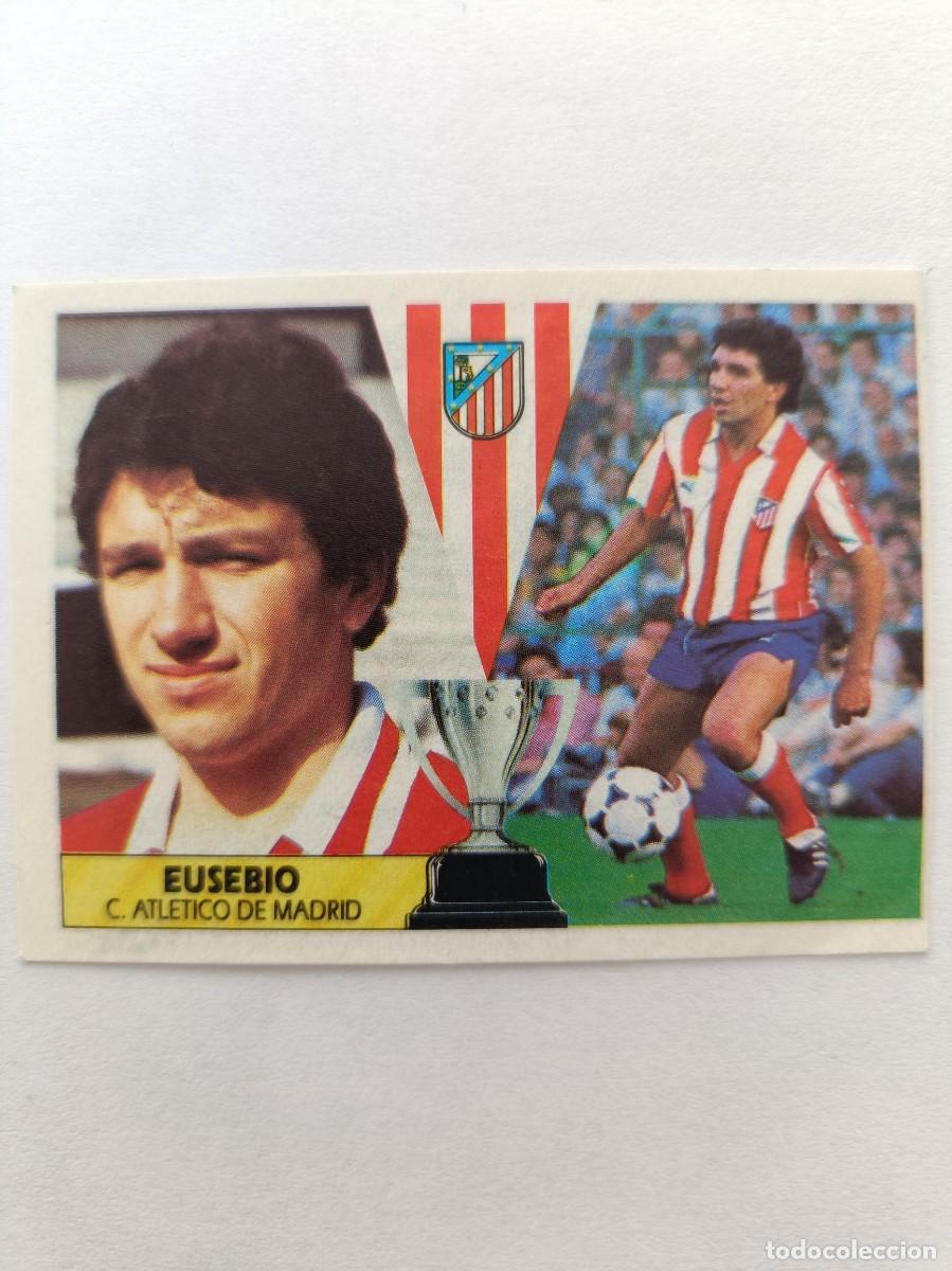 Fu&szlig;ball-Sticker: EUSEBIO ATLETICO DE MADRID LIGA 87/88 ESTE