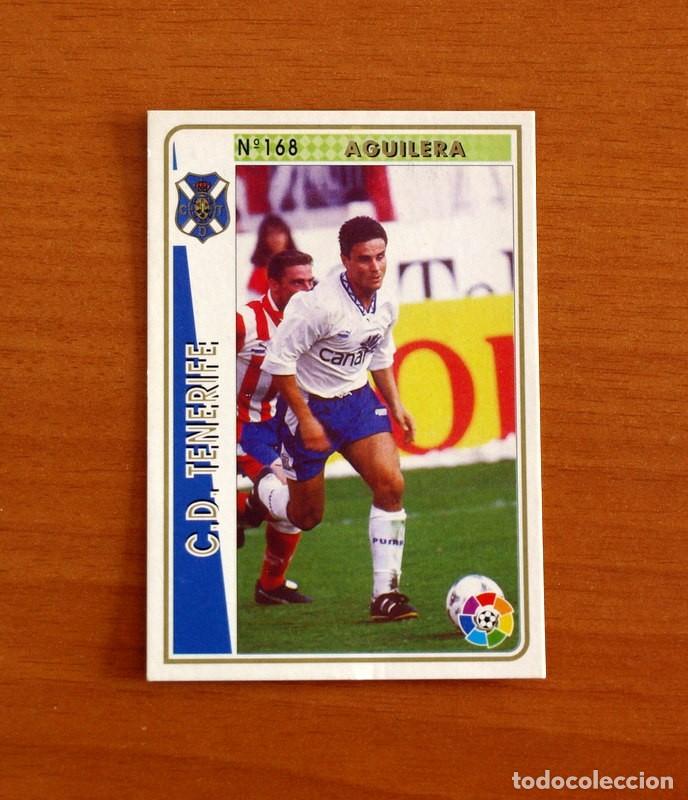 Fu&szlig;ball-Sticker: Tenerife -N&ordm; 168 Aguilera -Mundicromo Las Fichas de la Liga 1994-1995-94-95