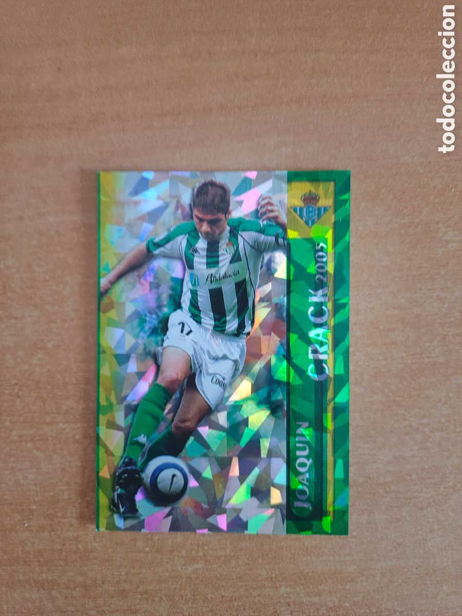 Cromos de F&uacute;tbol: JOAQUIN - REAL BETIS. MUNDICROMO 2005-2006. MUY BUEN ESTADO.