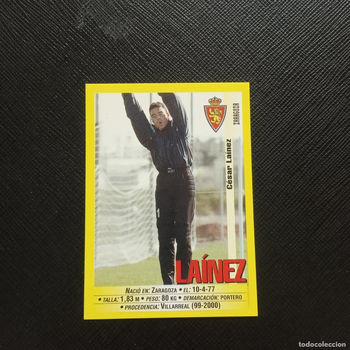 Cromos de Futebol: 171 LAINEZ ZARAGOZA PANINI 1999 2000 CROMO FUTBOL LIGA 99 00 SIN PEGAR - A112 PG424