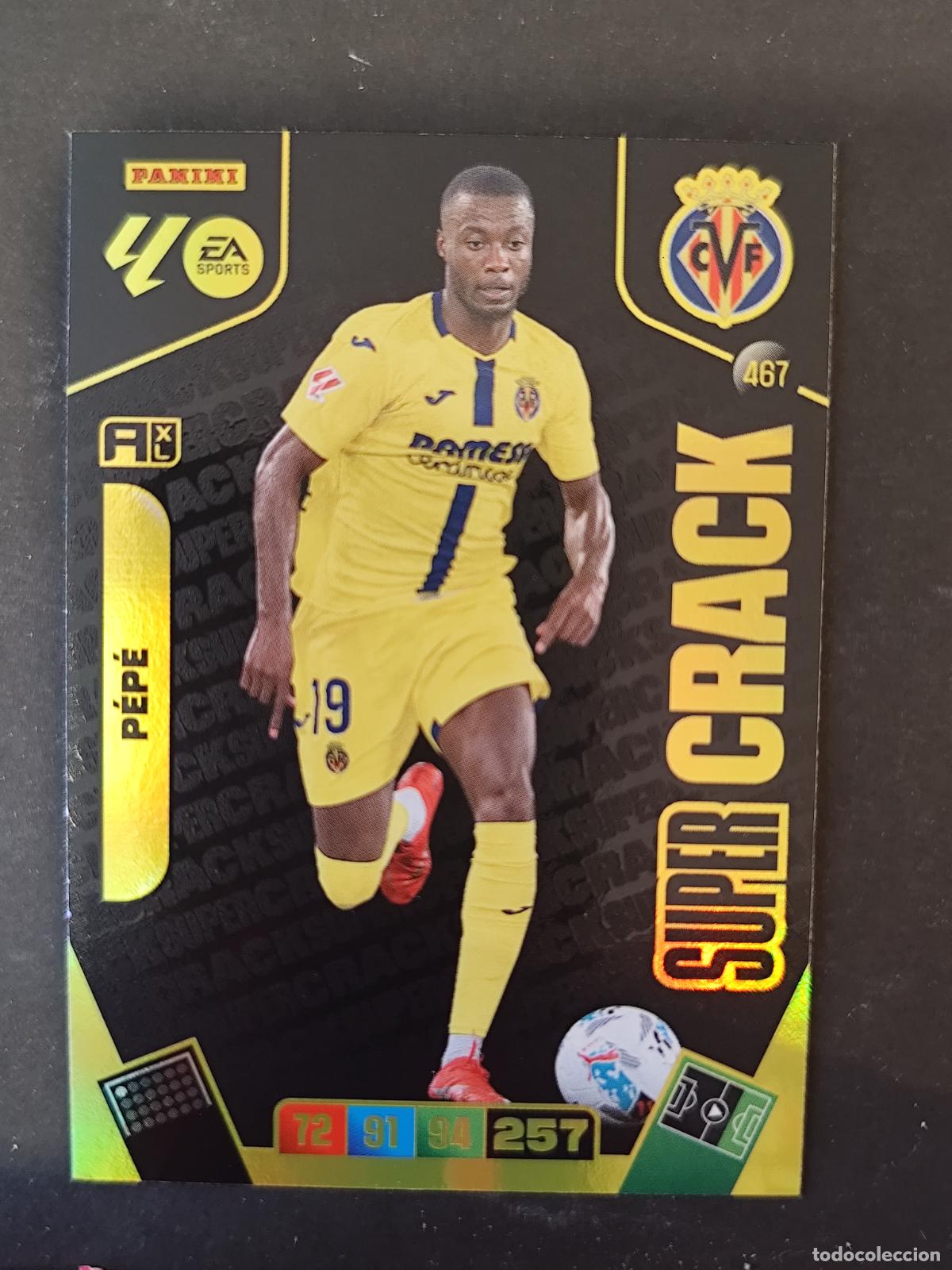 Cromos de Futebol: 467 P&Eacute;P&Eacute; VILLARREAL SUPER CRACK ADRENALYN 2025 2026 25 26