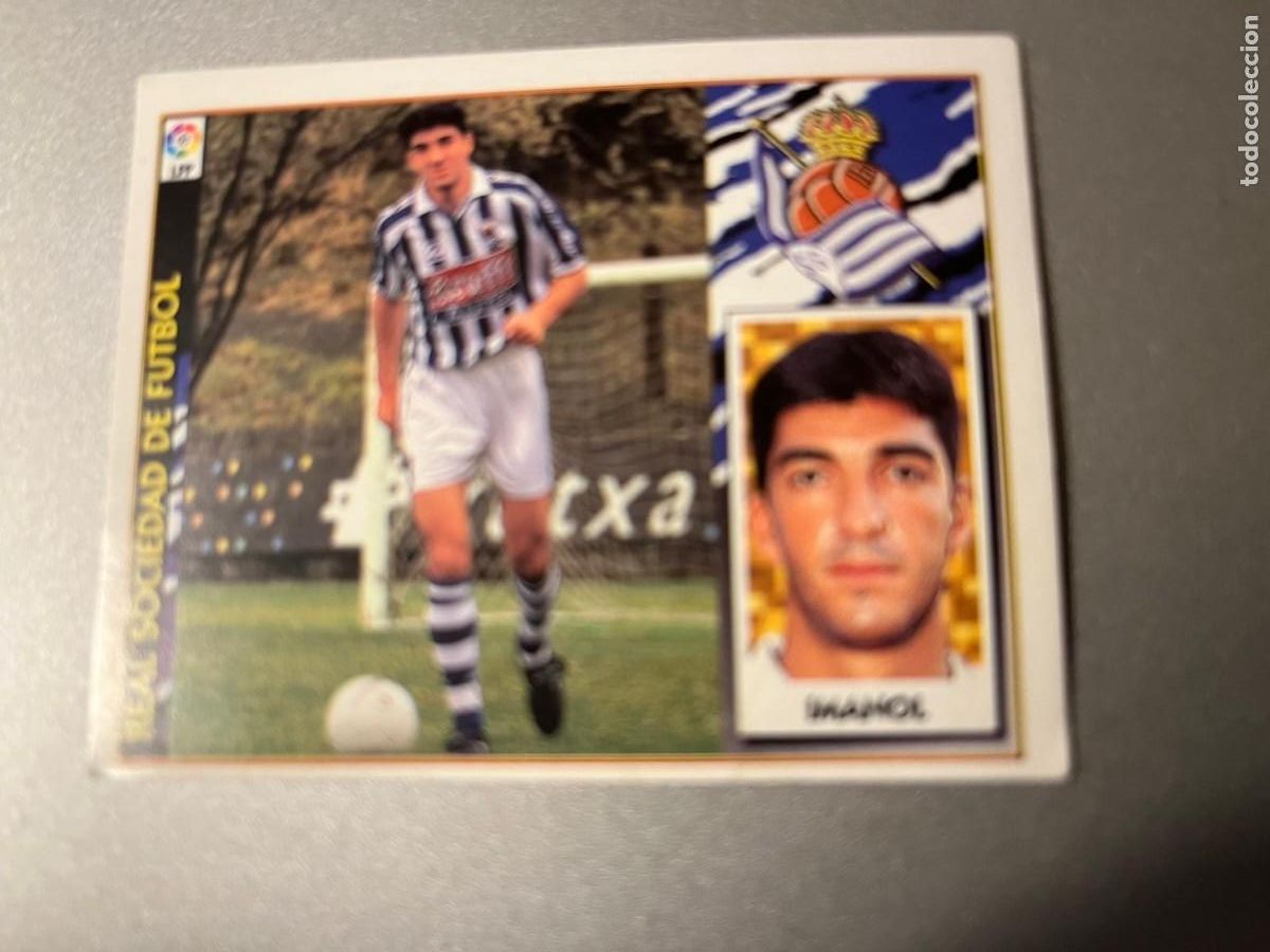 Cromos de Futebol: IMANOL REAL SOCIEDAD DE FUTBOL LIGA 97 98