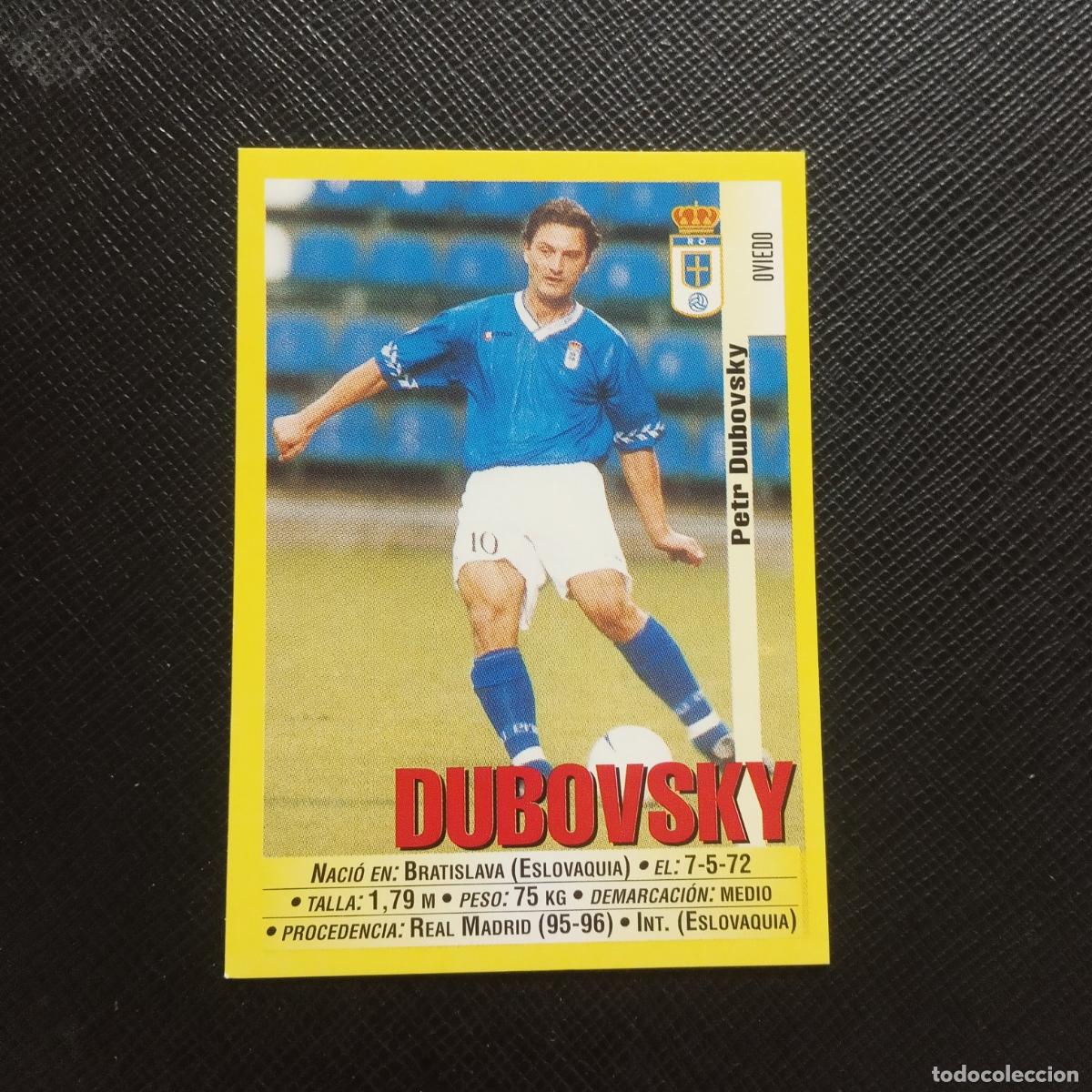 Fu&szlig;ball-Sticker: 262 DUBOVSKY OVIEDO PANINI 1999 2000 CROMO FUTBOL LIGA 99 00 SIN PEGAR - A112 PG505