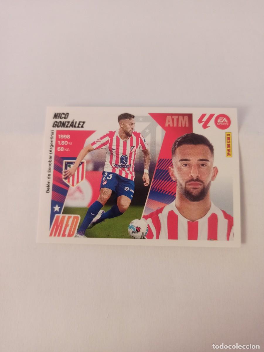 Fu&szlig;ball-Sticker: Nico Gonz&aacute;lez 12 bis COLOCA - At. Madrid - 4 &ordf; CUARTA EDICI&Oacute;N - LIGA ESTE 2025 2026 - 25 26 - PANINI