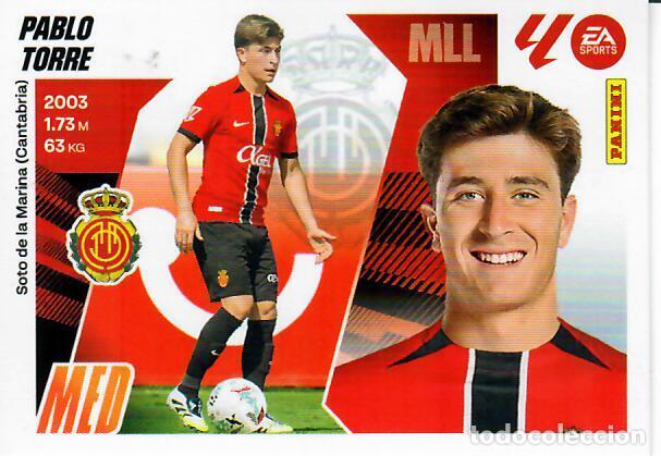 Fu&szlig;ball-Sticker: CROMO PANINI LIGA ESTE 2025-26 (25 - 26) - FICHAJE N&ordm; 12 - PABLO TORRE - MALLORCA - 2&ordf; EDICI&Oacute;N