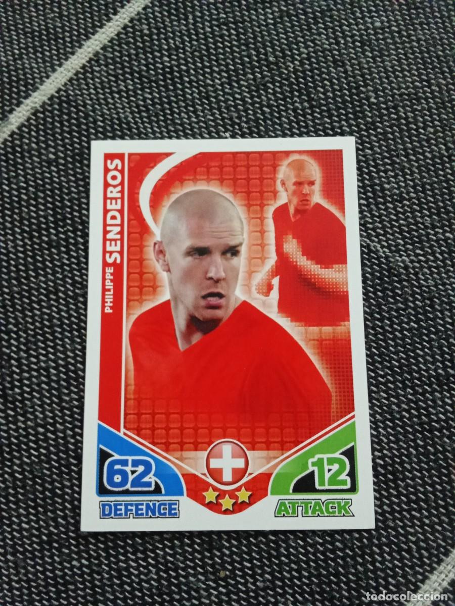 Fu&szlig;ball-Sticker: Senderos suiza mundial Sud&aacute;frica 2010 match attax
