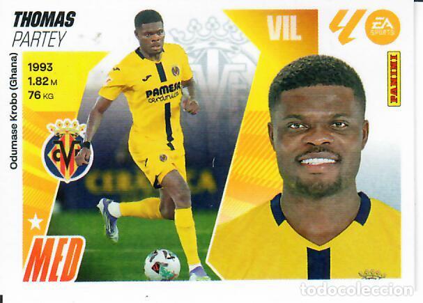 Football Stickers: CROMO PANINI LIGA ESTE 2025-26 (25 - 26) - COLOCA N&ordm; 14 BIS - THOMAS - VILLARREAL - 3&ordf; EDICI&Oacute;N