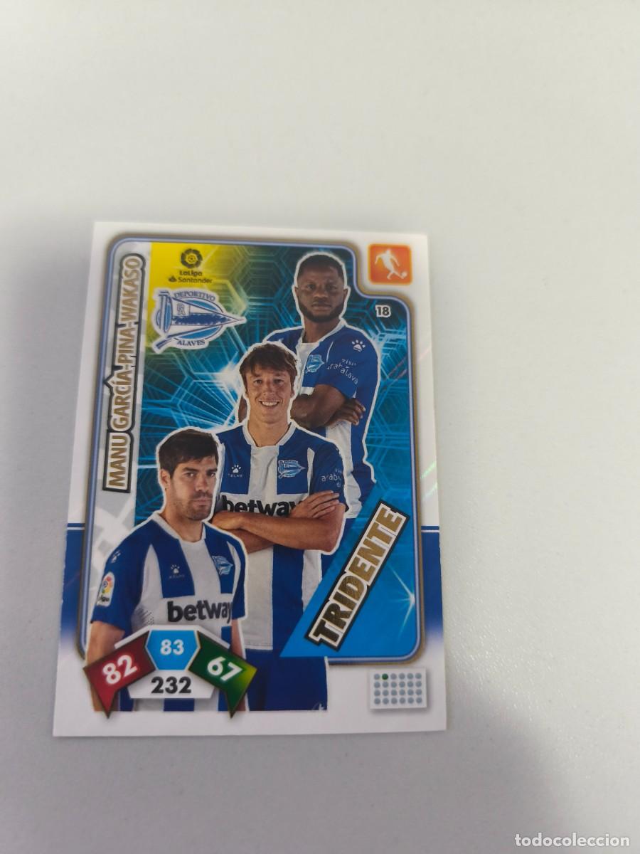 Figurine di Calcio: ADRENALYN XL 2019 2020 19 20 TRIDENTE DEPORTIVO ALAV&Eacute;S 18 H4