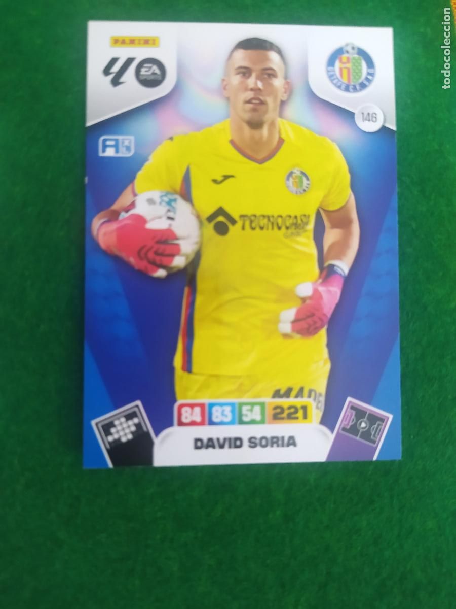 Cartes &agrave; collectionner de Football: adrenalyn xl 2025 2026 codigo sin activar getafe n&ordm; 146 david soria