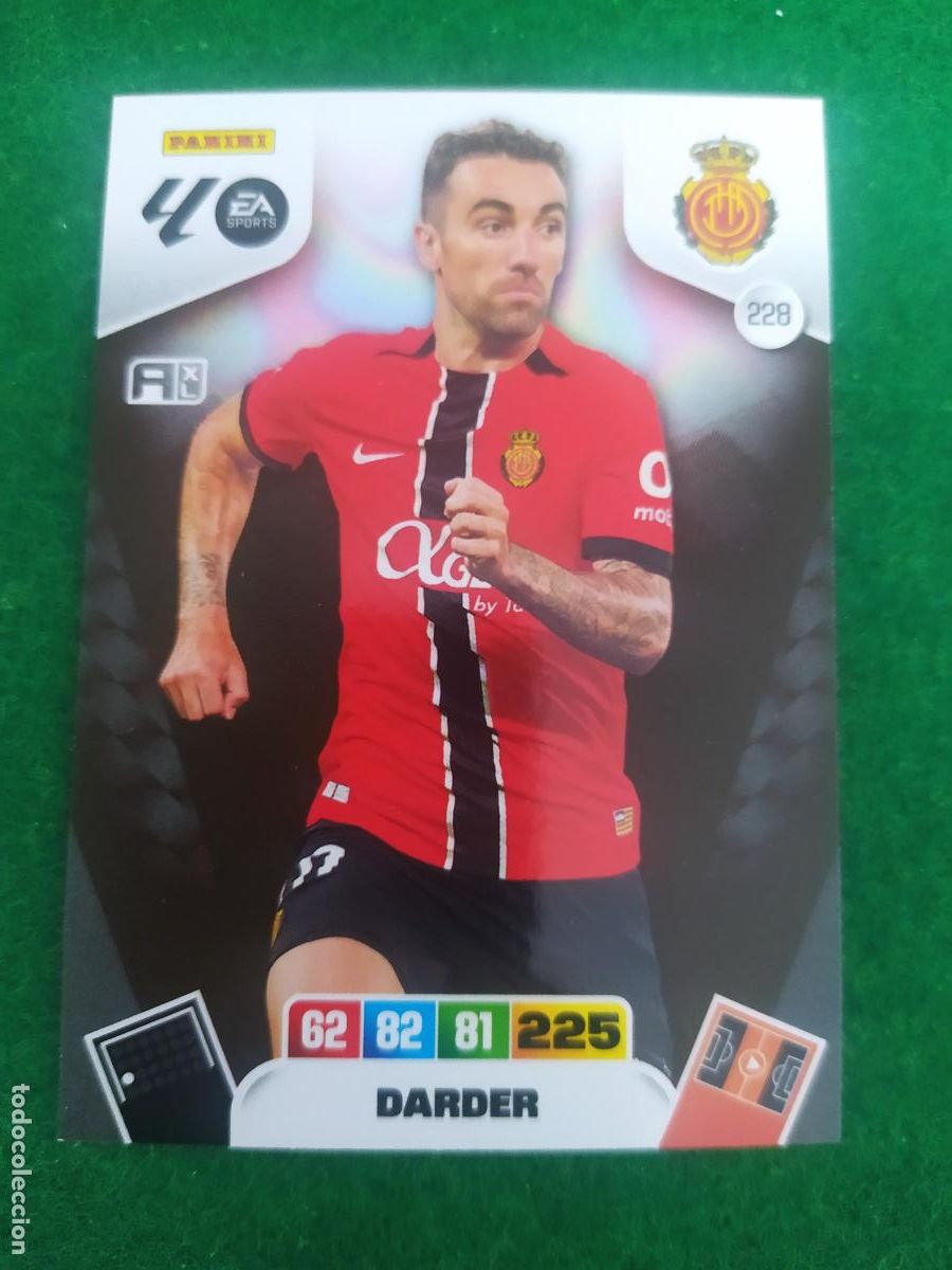 Cartes &agrave; collectionner de Football: adrenalyn xl 2025 2026 codigo sin activar mallorca n&ordm; 228 darder