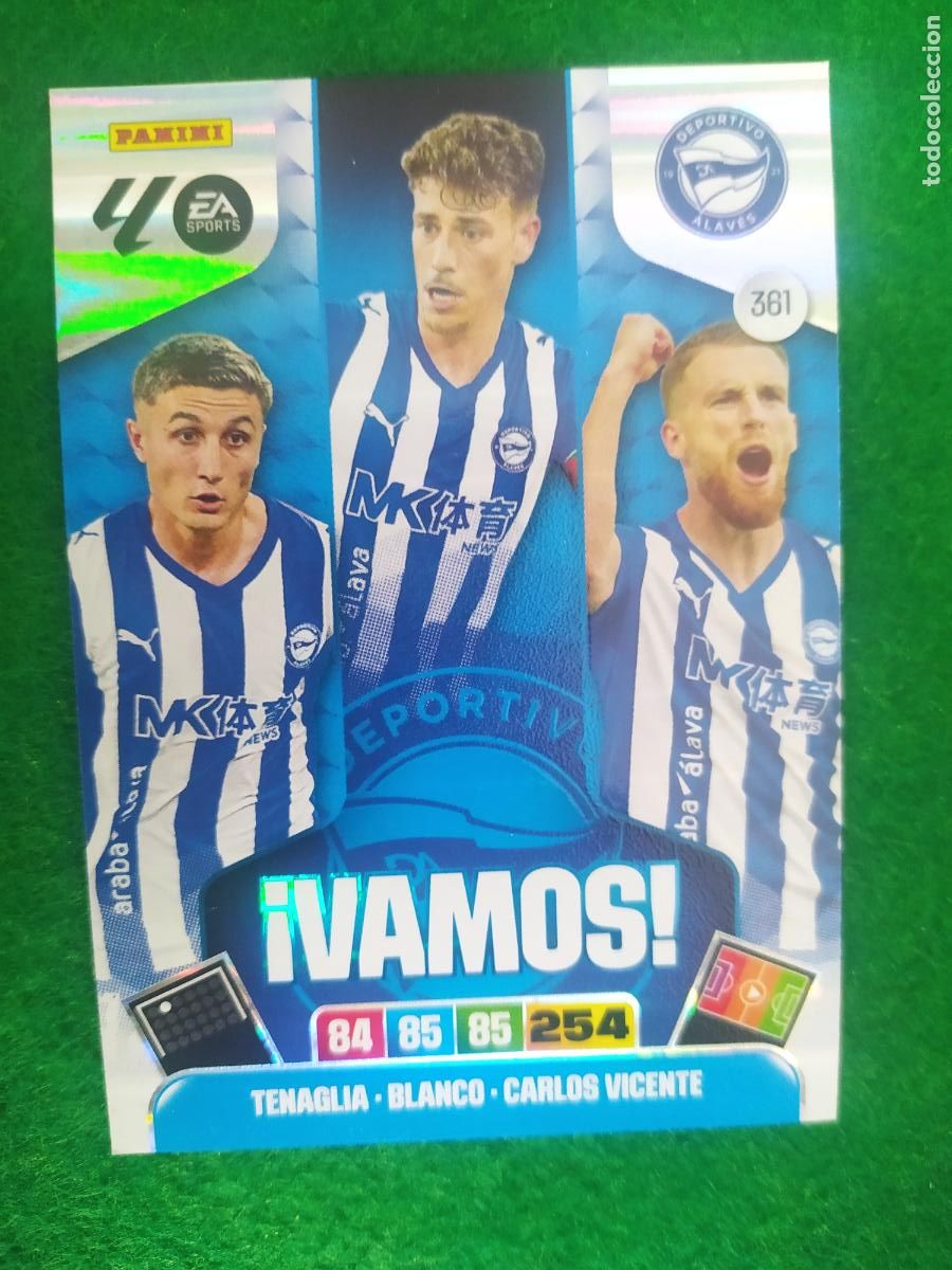 Cartes &agrave; collectionner de Football: adrenalyn xl 2025 2026 codigo sin activar vamos n&ordm; 361 deportivo alaves