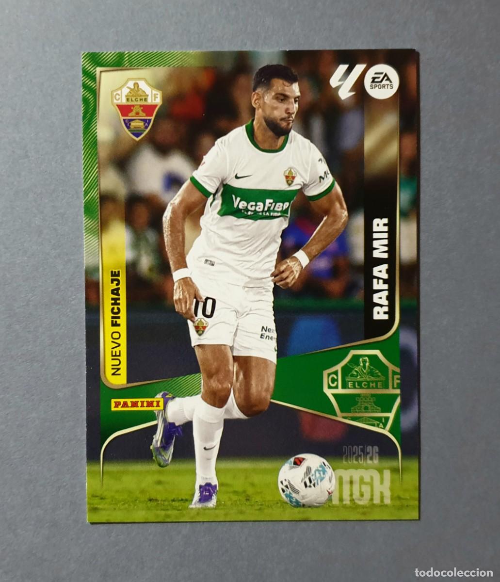 Cromos de Futebol: 473 RAFA MIR (NUEVO FICHAJE) - ELCHE - MEGACRACKS 2025-26 - MGK 25/26 (NUEVO)