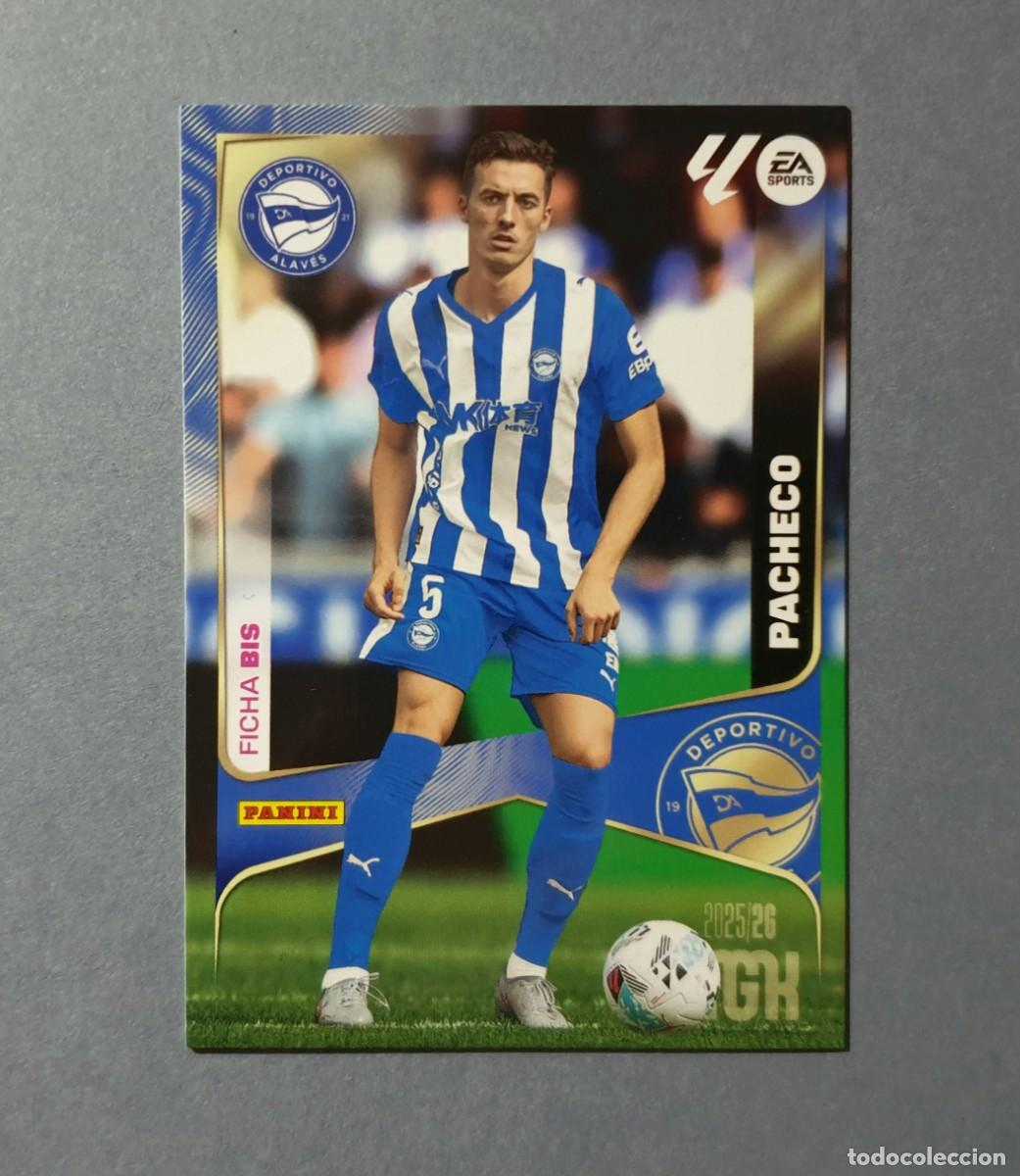 Football Stickers: 24 BIS PACHECO - ALAV&Eacute;S - MEGACRACKS 2025-26 - MGK 25/26 (NUEVO)