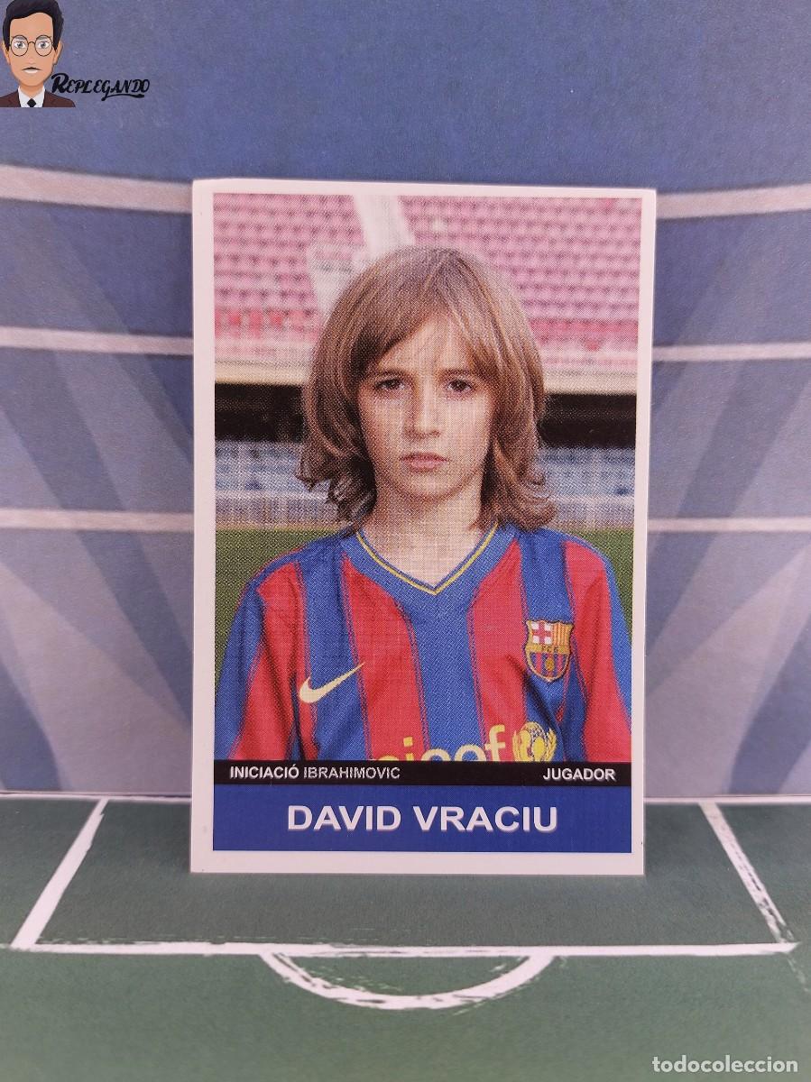 Fu&szlig;ball-Sticker: DAVID VRACIU (F.C. BARCELONA) 2009 2010 R&O EVENTOS: COL-LECCI&Oacute; OFICIAL CROMS FCBESCOLA FUTBOL BAR&Ccedil;A
