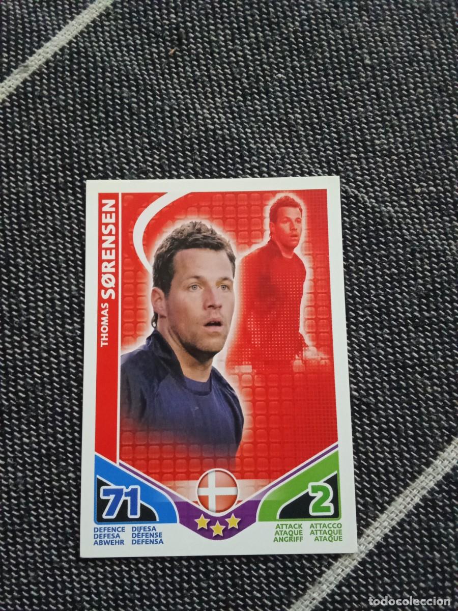 Fu&szlig;ball-Sticker: Sorensen Dinamarca mundial Sud&aacute;frica 2010 match attax