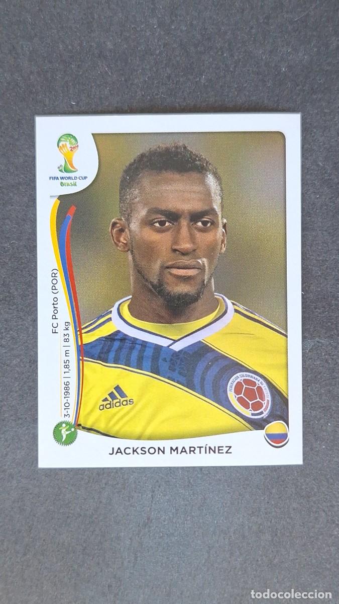 Figurine di Calcio: L1 JACKSON MARTINEZ COLOMBIA 201 MUNDIAL BRASIL 2014 PANINI NUNCA PEGADO SIN PEGAR