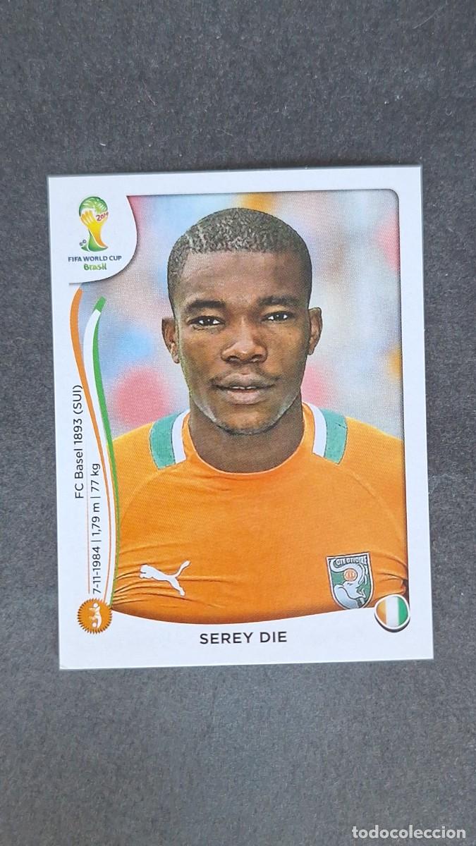 Fu&szlig;ball-Sticker: L1 SEREY DIE SELECCION COSTA DE MARFIL 234 MUNDIAL BRASIL 2014 PANINI NUNCA PEGADO SIN PEGAR