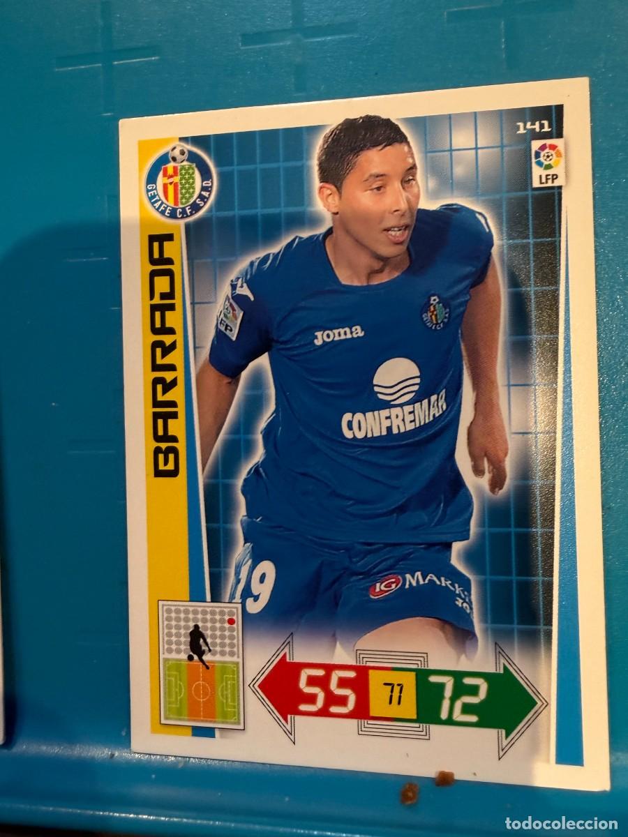 Cromos de f&uacute;tbol: 141 barrada getafe adrenalyn 12-13 - Foto 1