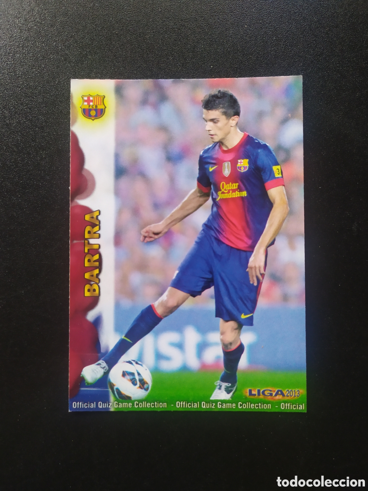 Cromos de f&uacute;tbol: Mundicromo fichas Liga 2012 2013 12 13 Bartra n&deg; 669 Barcelona