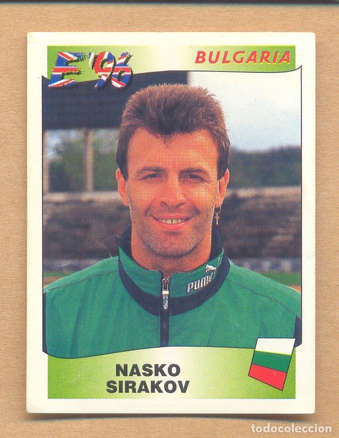 Fu&szlig;ball-Sticker: eurocopa 96 england, panini, 153 sirakov - bulgaria, nunca pegado, ver foto