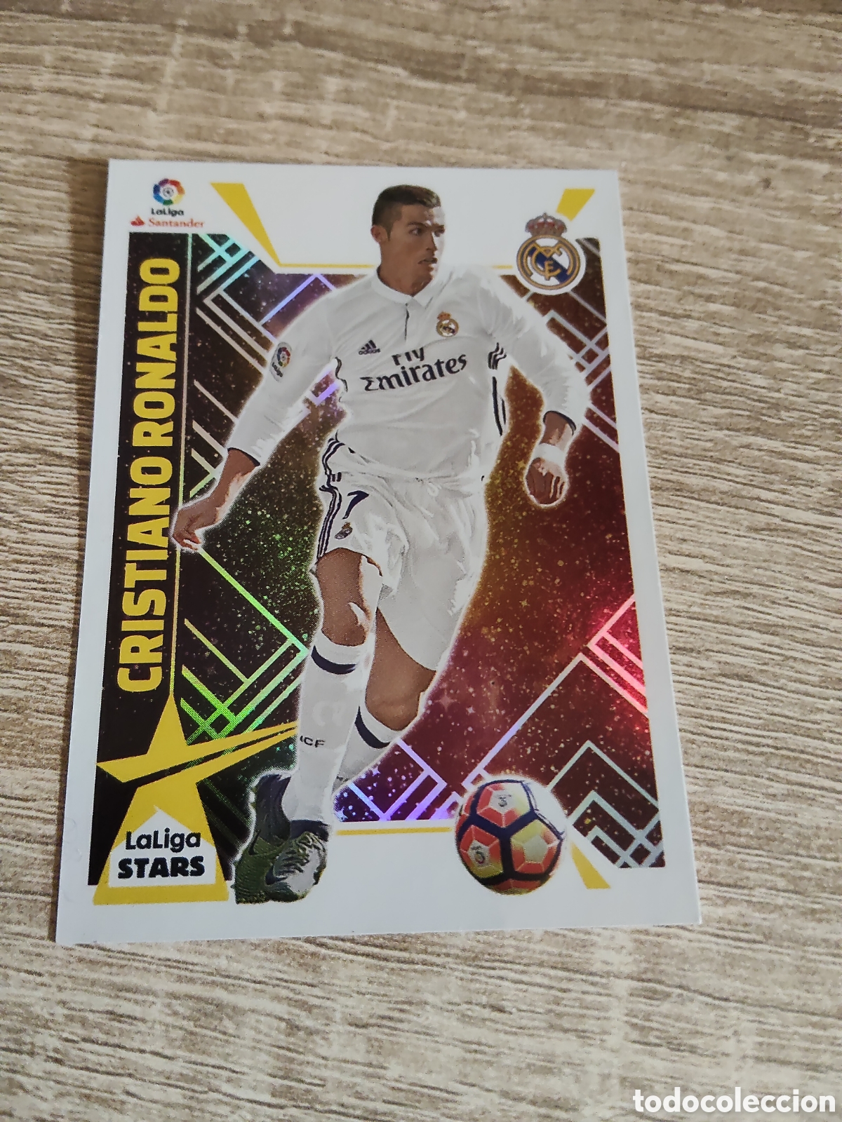 Cromos de F&uacute;tbol: Cristiano Ronaldo la liga stars 2017 2018 17 18 ediciones este
