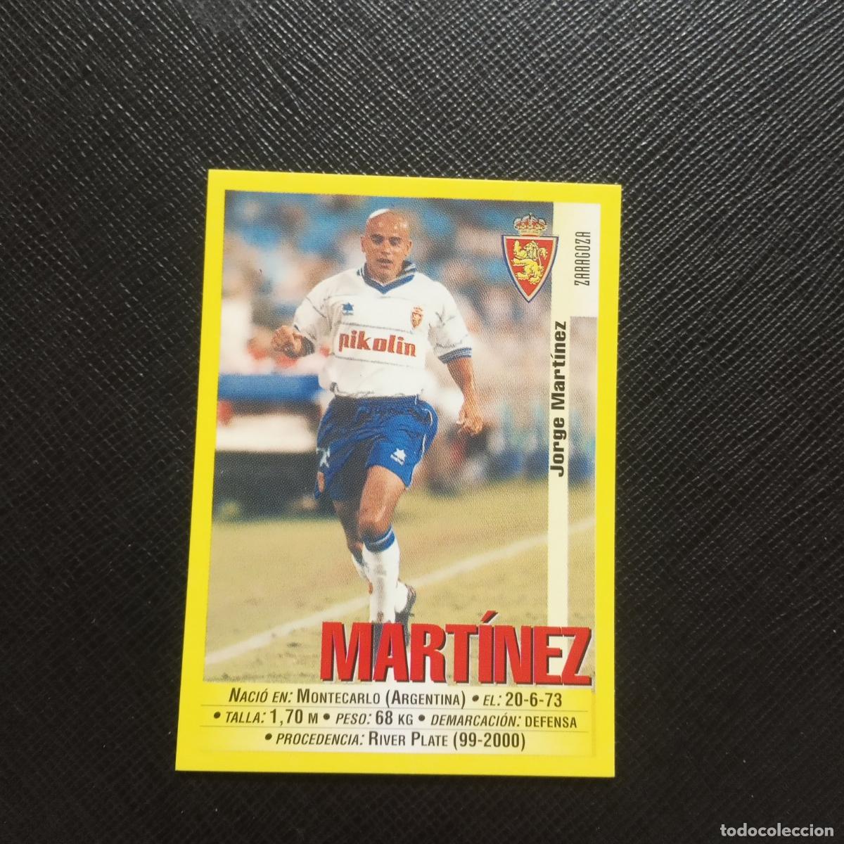 Figurine di Calcio: 159A 159 MARTINEZ ZARAGOZA PANINI 1999 2000 CROMO FUTBOL LIGA 99 00 SIN PEGAR - A182 PG253
