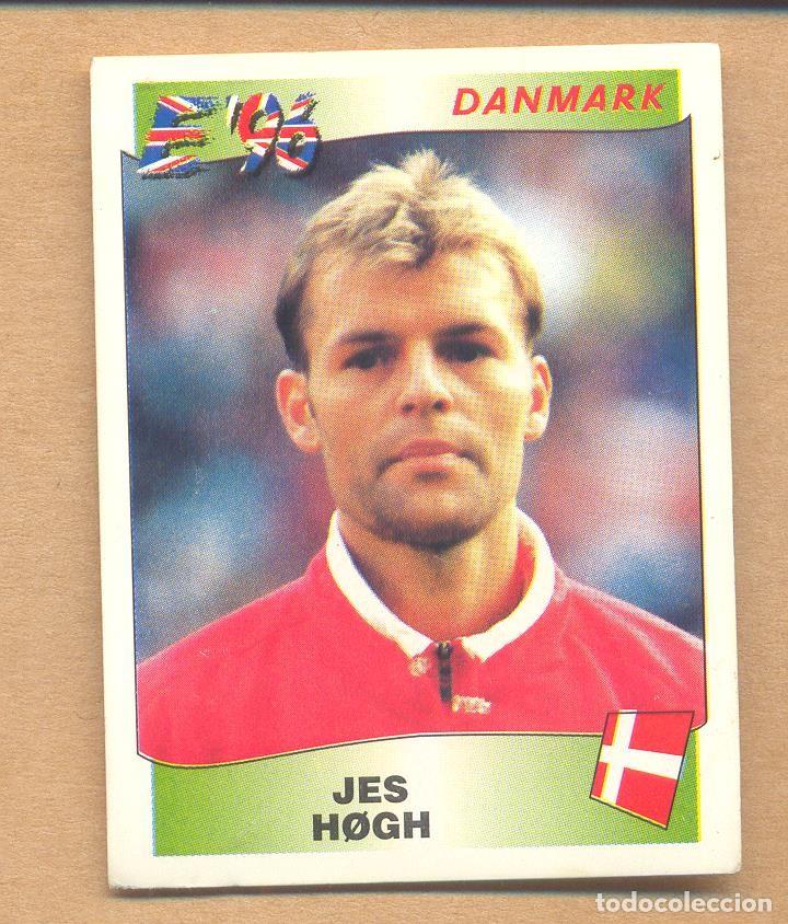 Fu&szlig;ball-Sticker: eurocopa 96 england, panini, 279 jes hogh - dinamarca, nunca pegado, ver foto