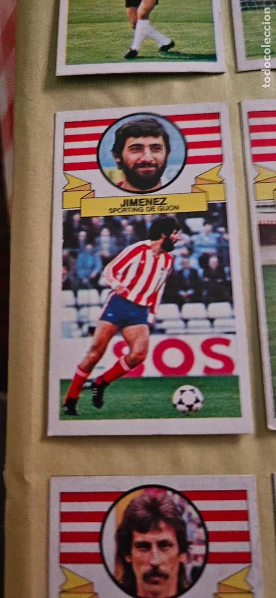Cromos de F&uacute;tbol: sporting de gijon jimenez 1985 1986 85 86 despegado
