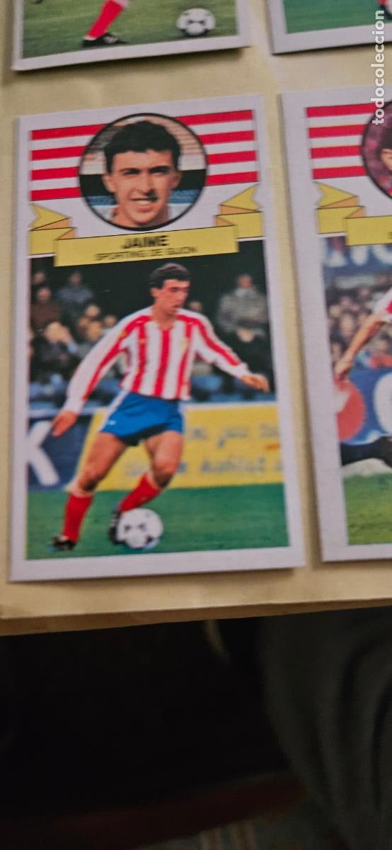 Cromos de F&uacute;tbol: sporting de gijon jaime 1985 1986 85 86 despegado