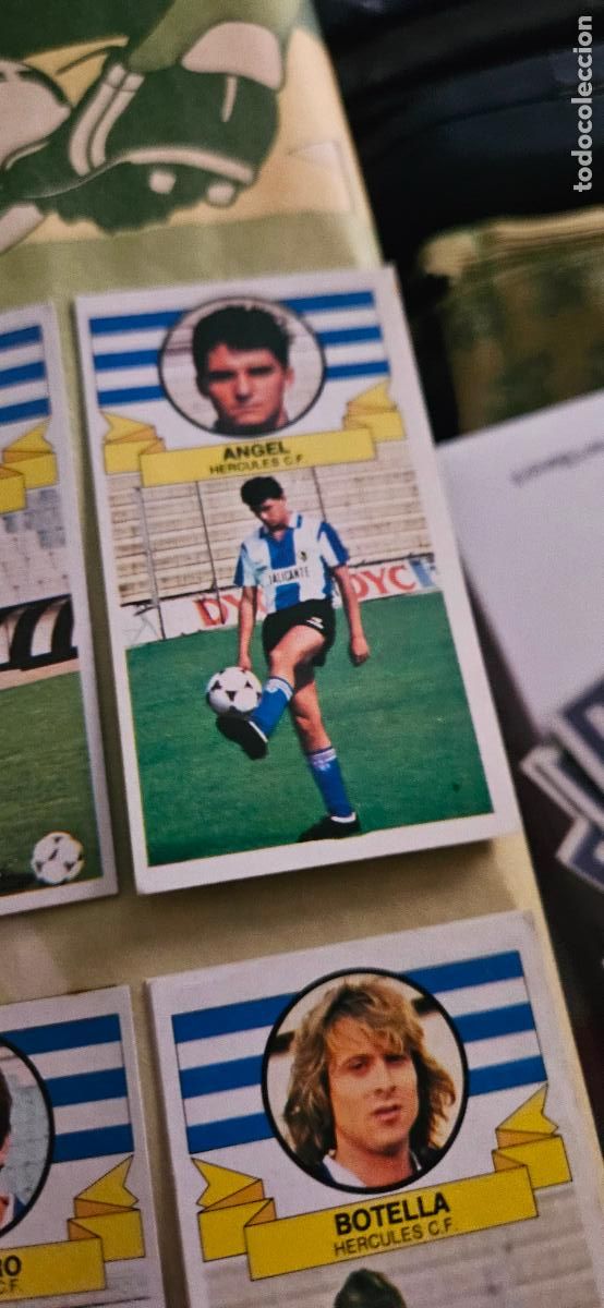 Cromos de Futebol: hercules angel debajo rocamora 1985 1986 85 86 despegado